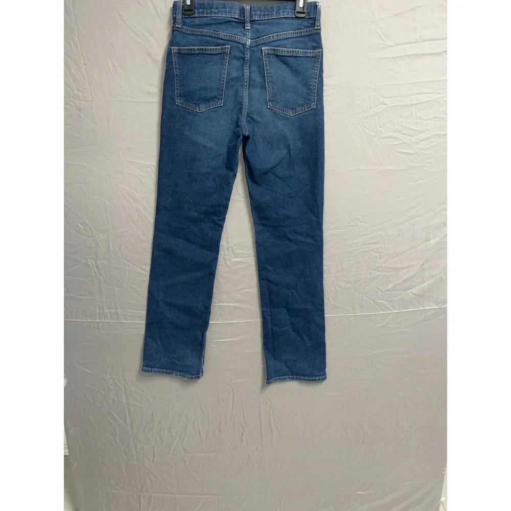 Old Navy Jeans Boys 16 Blue Denim Cotton Stretch Medium Wash Straight Leg Casual
